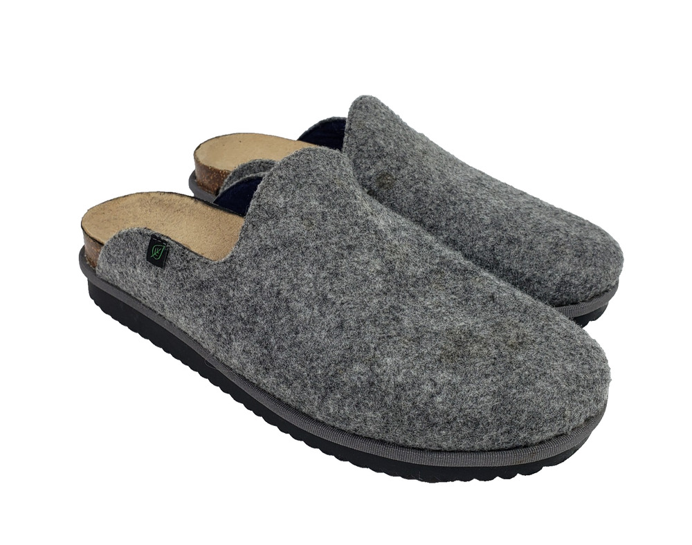 Soul Naturalizer Amelia Womens Size 6 Gray Wool Slip On Comfort Mule Shoes